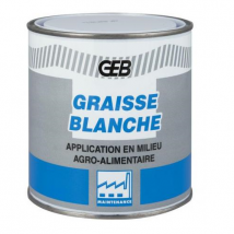 Graisse Blanche Geb 600g Blanc