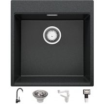 Primagran - Evier Cuisine en Granit Graphite