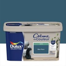 Dulux Valentine - Peinture Crème De Couleur Bleu Paon