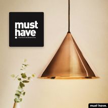 Otitec - Lampe De Suspension Brassé - Konko Brass | 30