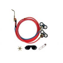 Kit Soudeur Koro Oxyacétylénique ( Chalumeau + Tuyau 5m + Arf + Détendeur + Lunette + Etoile 6 Becs) Guilbert Express