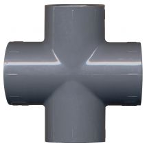 Jardibric - Raccord Pvc Pression En Croix Ø25 Mm