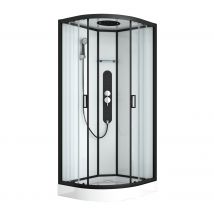 Allibert - Cabine De Douche Quart De Rond 90x90 Uyuni