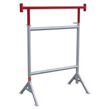 Matisere - Tréteau De Maçon À Pieds Fixes Ø 49 Mm Avec Tête Articulée - Hauteur Réglable De 1,21 À 2,12m - 40348222