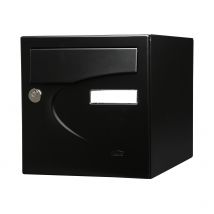 Renz - Boite aux lettres Préférence 2 portes noir mat 9005M
