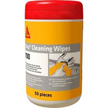 Sikacleaning Wipes-100 - Lingettes Pour Le Nettoyage Des Mains Et Outils - Sika