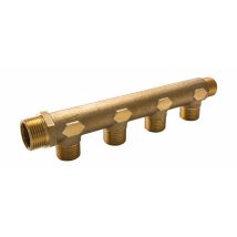 Sanitaire Distribution - Collecteur Mâle 20x27, Départ 15x21 - 8 Départs