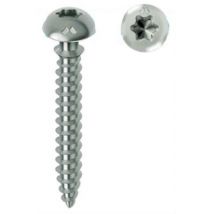 Vis Mustad Framex Pour Pvc - Tête Fraisée Réduite Torx - Ø6x70 Mm - Boite De 100 - Chromiting - Sp305a600700c8c
