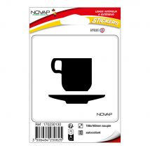 Novap - Stickers Adhésif - Café - 4230825