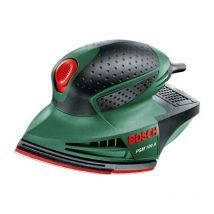 Ponceuse Multi Bosch - Psm 100 A Livree Avec Coffret De Rangement Et 3 Feuilles Abrasives