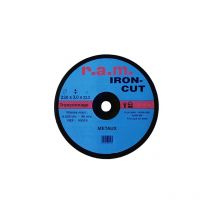 Ram - Disque Abrasif Iron-cut - Ø125cm - Epaisseur 2.5mm