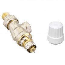 Danfoss - Corps équerre inversé réglable thermostatique RA-IN 10 - 3/8