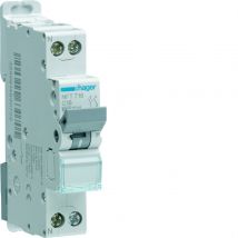 Disjoncteur Hager - 1 Phase + Neutre - 40a - 6ka - Courbe D - Vis / Vis