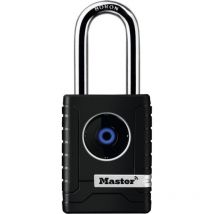Master Lock - Cadenas Bluetooth 4401 À Usage Extérieur Corps En Acier Et Anse Alliage De Bore