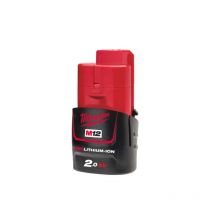 Milwaukee - Batterie MILWAUKEE M12 B2 REDLITHIUM Li-Ion 2.0Ah 4932430064