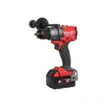 Milwaukee - Perceuse-visseuse M18 FUEL 18V FDD3-502X + 2 batteries 5Ah + chargeur + HD BOX - MILWAUKEE TOOL - 4933479863