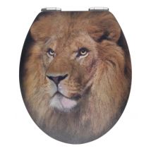 Abattant Wc Lion Avec Mdf, Wenko, Wenko