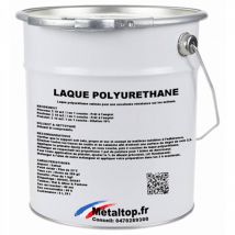Laque Polyurethane - Metaltop - Gris Petit Gris - Ral 7000 - Pot 15l