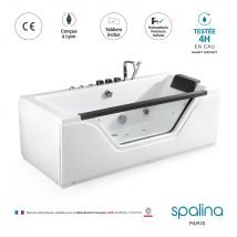 Baignoire Balnéo Tahiti Jets Hublot 170x78cm, By Spalina