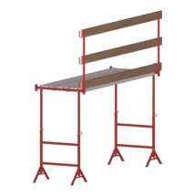 Matisere - Echafaudage Télescopique 1.20 À 2.20m - Longueur 6.00m - Kittr12/21epx6m