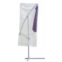 Ribimex - Housse "ecoplatinium" 90gr/m2, 100xh225cm Pour Parasol Déporté