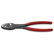 Knipex 82 01 200 - Alicate agarre frontal ajustable Knipex TwinGrip 200 mm. con mangos PVC