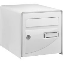 Boîte Aux Lettres Individuelle - Probat - Decayeux - Blanc Signalisation - Simple Face