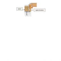 Gd Menuiseries - Tapées D'isolation Porte D Entree Pour Isolation De 120 Prepeinte En Blanc