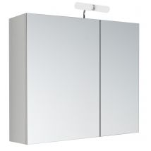 Allibert - Armoire De Salle De Bain Kle'o Murale Avec Miroir 60 x 60 x 18 cm