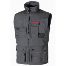 Upower - U-power - Gilet Poche Téléphone Gris Foncé First - Gris Foncé - S