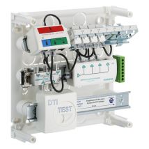 Siemens-coffret De Communication Grade 1 : Solution Complète Via Prises Rj45 Et Coaxiales. Installation Sur Goulotte Gtl Ou En Saillie.
