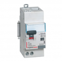 Legrand - Dx3 1p+ng C20 4500 Ac 30ma Au - 410714