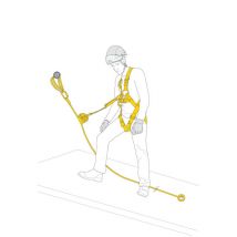 Kit Anti-chute Asap Lock Fall Arrest 20m Petzl - T.2 - K094aa03