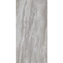 Carrelage Sol / Mur Effet Marbre Gris Canyon Grigio L.60 X L.120 Cm Full Lappato Limcaro
