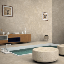 Rentside - Carrelage Sol Mat Beige L.120 X L.60 Cm Orion Crema