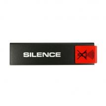 Novap - Plaquette De Porte Silence - Europe Design 175x45mm - 4260679