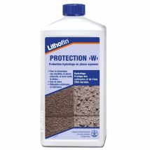 Lithofin Protection W - Traitement Hydrofuge Pour Pierre Naturelle 1l - Lithofin