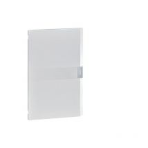 Hager - Porte Opaque Pour Coffret Vega Largeur 18 Modules Hauteur 3 Rangées