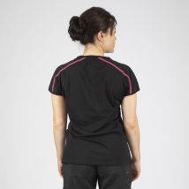 Nine Worths - Mia - T-shirt Manches Courtes - 1268 | Noir / Fushia