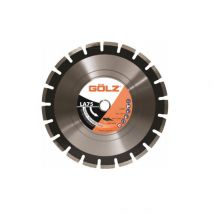 Golz - Gölz - Disque Diamant La75, Coupe À Sec Ou À Eau - Pour Découpeuse - Ø 300 Mm / Alésage 25.40 Mm