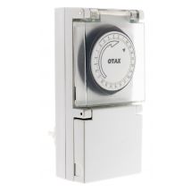 Zenitech - Programmateur Extérieur Schuko Ip44 48 Programmes