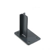 Mccover - Platine Départ / Fin Pour Poteau De Clôture Larko Gris Anthracite Ral 7016, L : 10 Cm, L : 15 Cm