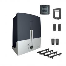 Came - Kit Motorisation Portail Coulissant Avec Télécommande, Clavier À Code Et Crémaillères
