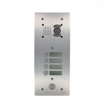 Comelit - Platine Vidéophonie 4 Boutons + Module Mh Inclus - Av1004viptt