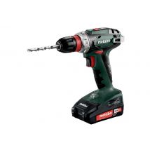 Metabo - Coffret Perceuse Visseuse 18 V Sans Fil Bs 18 Quick 2x2.0 Ah, Sc 30, 10mm