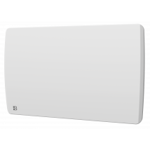 Radiateur électrique fixe à inertie sèche céramique 1500W Bestherm ARIA horizontal blanc