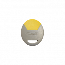 Comelit - Badge Porte Clé Mifare Jaune - Cle/j