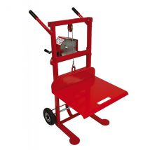 Matisere - Diable Élévateur Avec Plateau Amovible - Roues Gonflables - Diable Pour Manutention De Charges Sur Chantier - Charge Max 150 Kg - 300209-pg