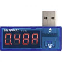 Voltcraft Pm-37 Ampèremètre Usb Numérique Cat I Affichage (nombre De Points): 999