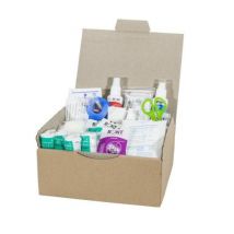 Kit Armoire À Pharmacie De 5 À 10 Personnes En Carton Kit 5102 Bp Farmor
